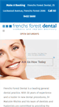 Mobile Screenshot of frenchsforestdental.com.au